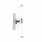 Applique essence, chrome et acrylique, 2 led