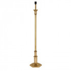 Base de lampadaire canterbury, laiton (sans abat-jour)