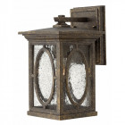 Applique extérieure randolph, aluminium couleur automne, verre