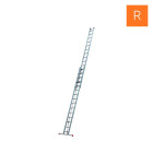 Échelle coulissante à corde 2 x 15 échelons - 2 plans Escalux - V16033