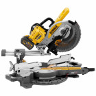Scie à onglets radiale xr flexvolt 54v 2ah li-ion brushless 250 mm dewalt - dcs727t2-qw