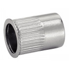 Boite de 100 écrous crantés ACTON à sertir - Ø4 mm - Tête affleurante Inox A2 - 626334
