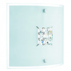 Applique quadrex, en cristal et verre