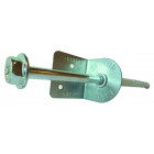 Appui pour Efimur 74 mm tapée de 140 mm Efisol (vis + équerre)