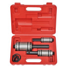 Elargisseur de tuyau de pot d'echappement 3 pièces 30 à 85 mm Helloshop26 3401012