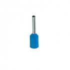 Embout de câblage simple 0.75mm2 bleu bizline x100