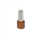 Embout de câblage simple 10.0mm2 brun bizline x100