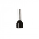 Embout de câblage simple 25.0mm2 noir bizline x50