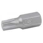 Embout de vissage ks torx percé 40 - entrainement 10 mm, longueur 30 mm