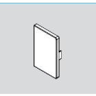 Embout de fermeture pour Plinthe Electrique Appareillable PVC 65 x 100 mm