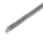 Emuca joint de brosse anti poussière autocollant, hauteur 17 mm , rouleau de 10m, gris