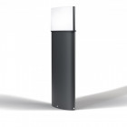 Endura style elyptique borne extérieure 13 watt elyptique 50 cm gris