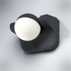 Endura style sphère applique extérieure 8 watt gris
