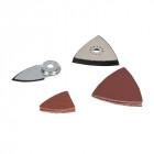 Ensemble de ponçage pour outil multifonction 4 pcs - 4 pcs
