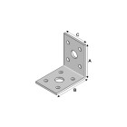 Equerre sans renforts 50x50x35x2.5 ALSAFIX EA05050325