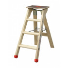 Escabeau lyonnais 3 marches - balmay bois