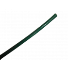 Câble acier enduit pvc ø5mm - vert foncé transparent vert/transparent 80m