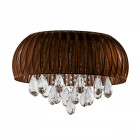 Plafonnier chromé elegance 9 ampoules 32 cm