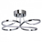 Plafonnier chromé techno   21 cm