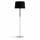 Lampadaire noir volta 1 ampoule