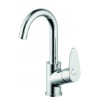 Mitigeur de lavabo avec bec eau serie palma avec vidage pop up