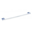 Porte serviette mural 45 cm en zinc chromé serie new york fixations invisibles