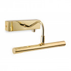 Applique led picture avec variateur, laiton poli, 28 cm