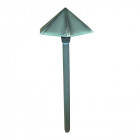 Borne bronze19, vert de gris, led
