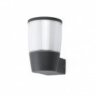 Aplique murale de jardin gris foncé roy 1 ampoule