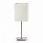 Lampe de table blanche thana 1 ampoule