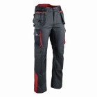 Pantalon stretch FACOM Ultimate poches flottantes Noir/Gris/Rouge Taille 50 - FXWW1020E-50