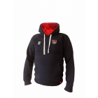 Sweat capuche - tricots bonnemaille - france fadas bleu