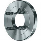 Faux-plateau en fonte à cône court DIN 55027 et DIN 55022, avec goujon à téton et écrou à embase, Ø A/cône : 160/5 mm, DIN 55027 hauteur B 25 mm Faux-plateau en fonte à cône court DIN 55027 et DIN 55022, avec goujon à téton et écrou à embase, Ø A/cône : 160/5 mm, DIN 55027 hauteur B 25 mm