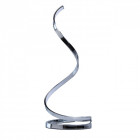 Lampe de table chromée techno 1 ampoule 57 cm