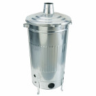 Incinérateur de jardin galvanisé 100 l
