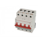 Interrupteur Sectionneur Modulaire 4 pôles NO à fermeture 63 A / 415 V 4 Modules