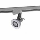 Projecteur sur rail gris ring 1 ampoule