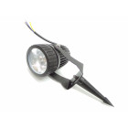 Spot extérieur piquet led cob 12w ip65 - couleur eclairage : blanc chaud 2300k - 3500k