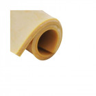 Feuille caoutchouc naturel para beige anti-abrasion 100x140cm épaisseur 3mm