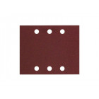 Lot de 10 feuilles abrasives best for wood 115x140mm 6 trous gr. 60 bosch 2608607462