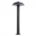 Lampadaire noir street 1 ampoule 70 cm