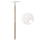 Carton de 100 Rosaces plastique Ø60 mm SCELL IT pour vis à bois - FI60