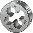 Filière BSW, Filetage : BSW 9/16 pouces, Filets par 12 pouces, Ø extérieur x hauteur 38 x 14 mm