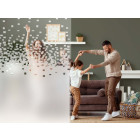 Film Décoratif Dépoli à Motifs Pixels Dégressifs – Modernité & Intimité - largeur & longueur au choix
