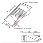 Chatière Ubiflu PVC discrète Vepac 200 diamètre 160 294650 