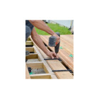 Fixation invisible pour lame de terrasse en bois fixego - jouplast pour lames de 25 mm d'épaisseur et plus