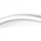 Flexible de douche argent poli anti-torsion en PVC renforcé NF - Longueur du flexible au choix