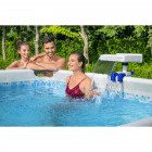 Fontaine cascade flowclear™ pour piscine hors sol