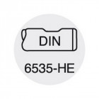 Foret hélicoïdal en carbure monobloc, SuperLine 3 x D, type RT 100 U, DIN 6537, queue (DIN) cylindrique, 6535-HE, surface FIRE, Ø m7 : 7,94 mm