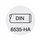 Foret hélicoïdal en carbure monobloc, SuperLine 7 x D, type RT 100 U, DIN 6535, forme HA, surface FIRE, Ø m7 : 3,80 mm, Long. totale 75 mm